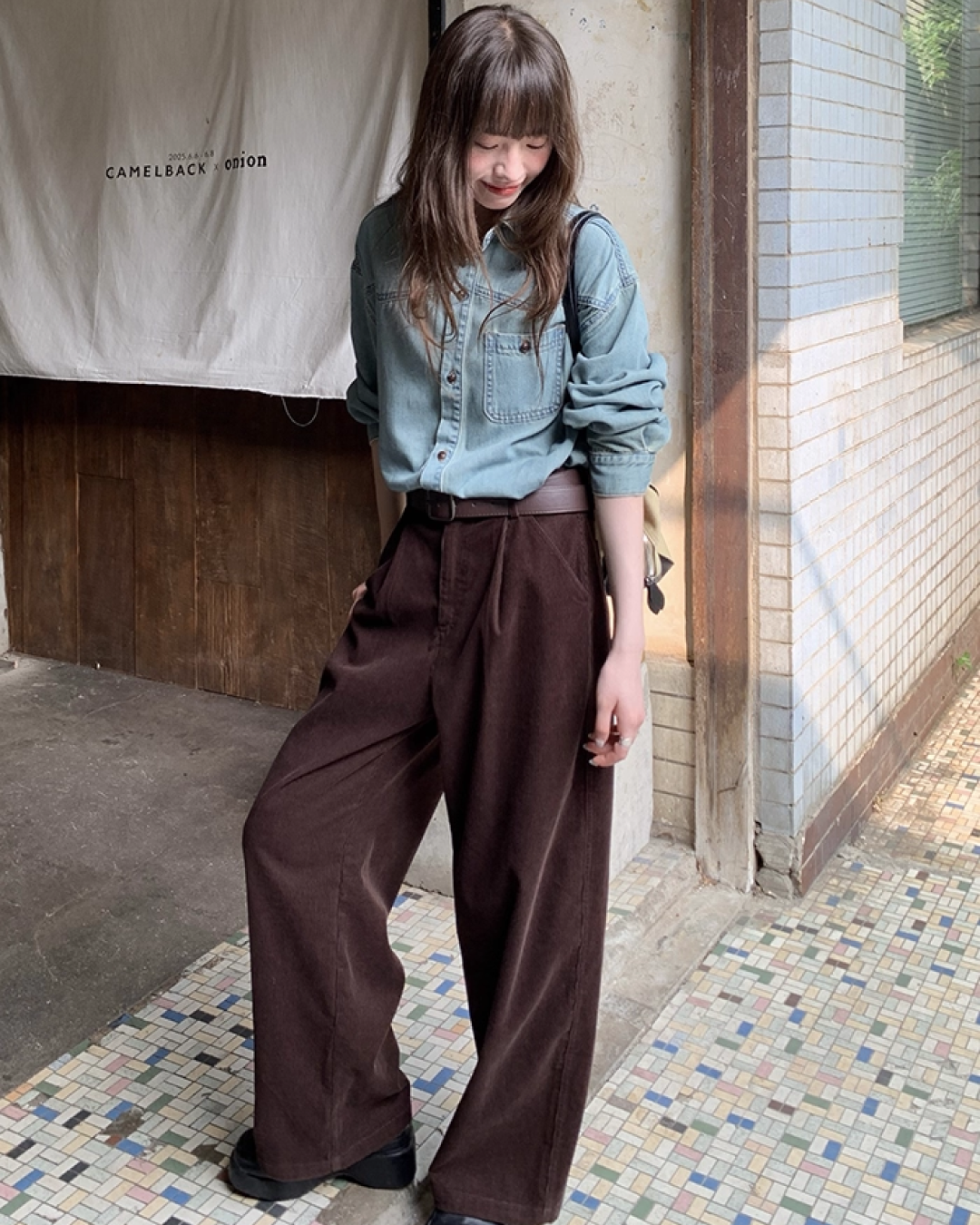 Classic Corduroy Tuck Pants BU0030