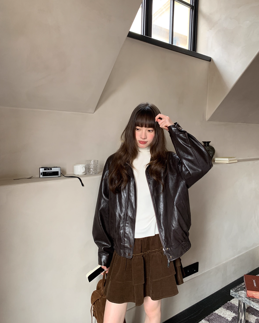 Back Ribbon Vintage Jacket BU0034