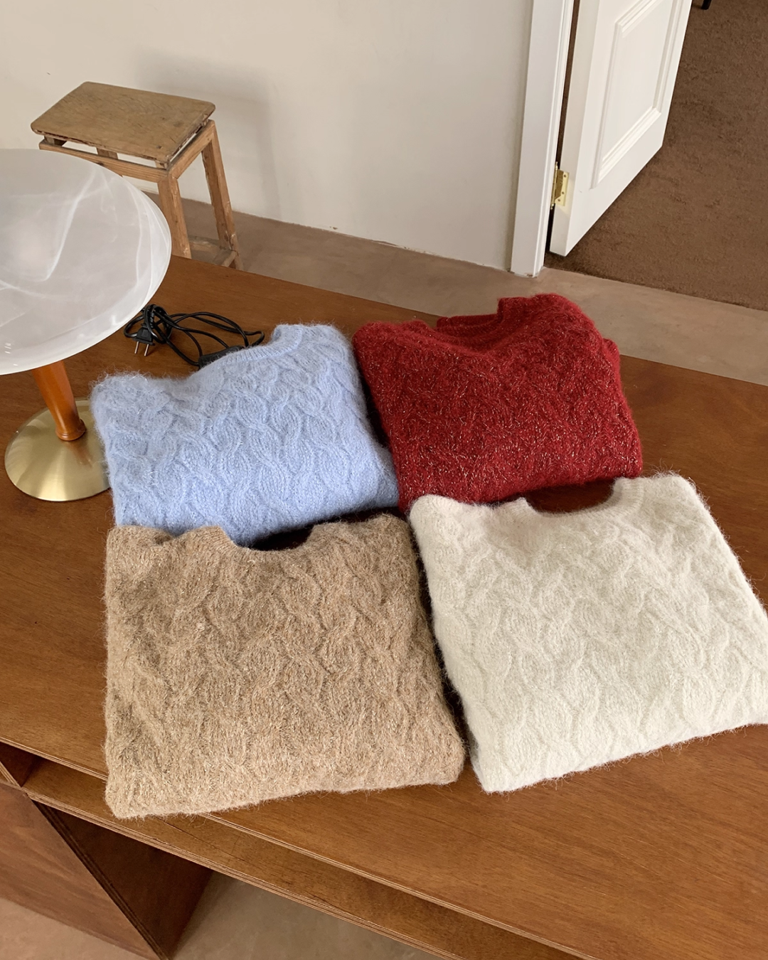 Sparkling Short Color Knit BU0069