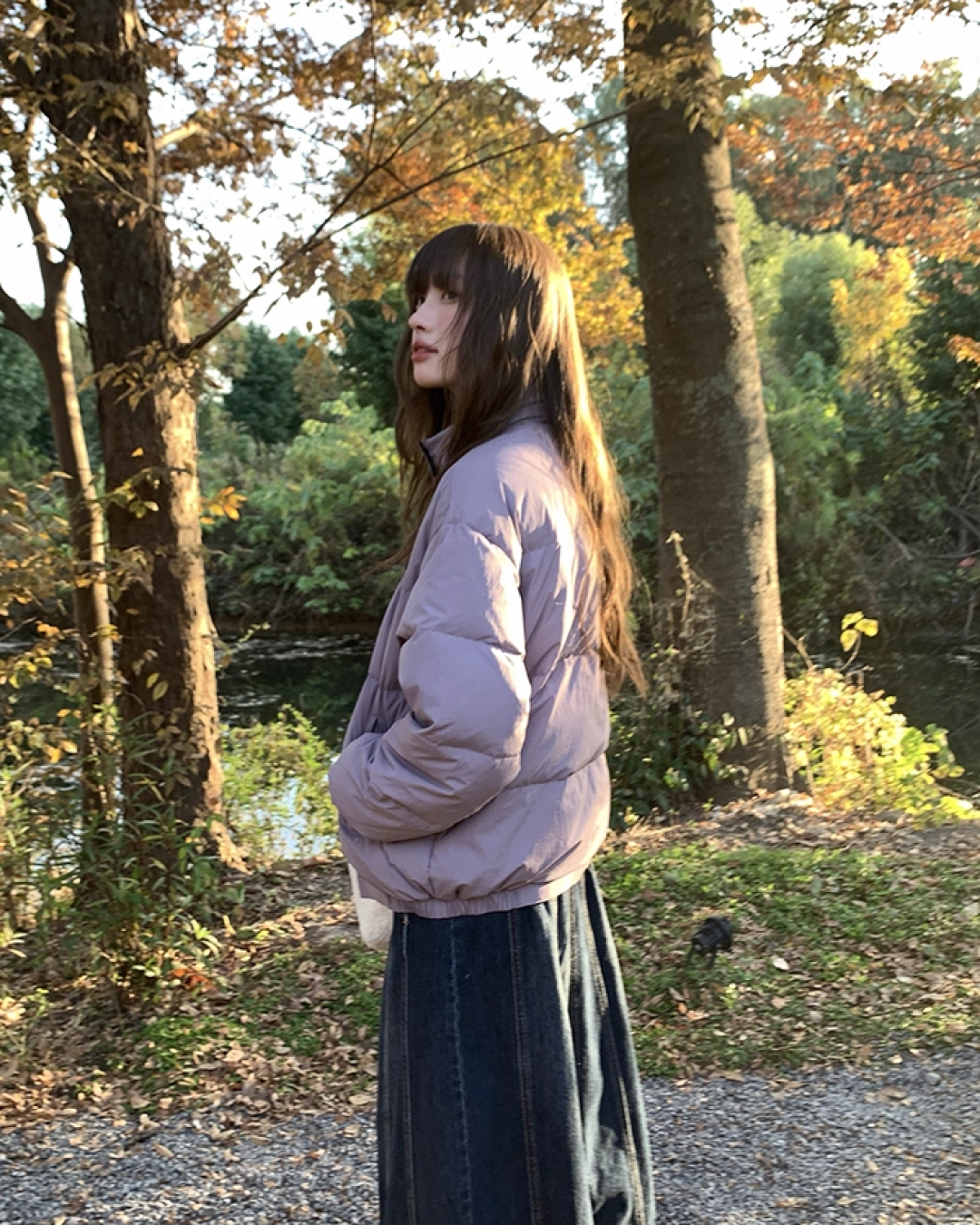 Reversible Color Down Jacket BU0097
