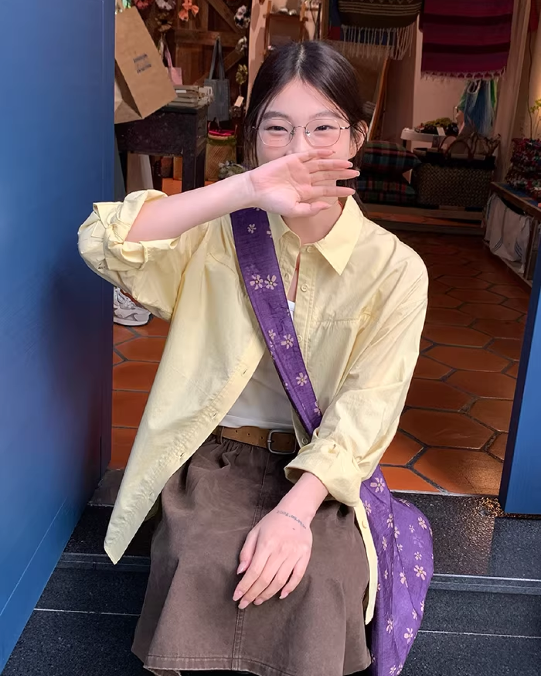 Stripe Color Shirt BU0154