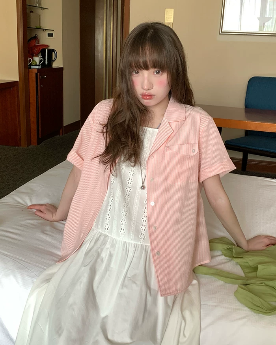 Loose Stripe Shirt BU0190