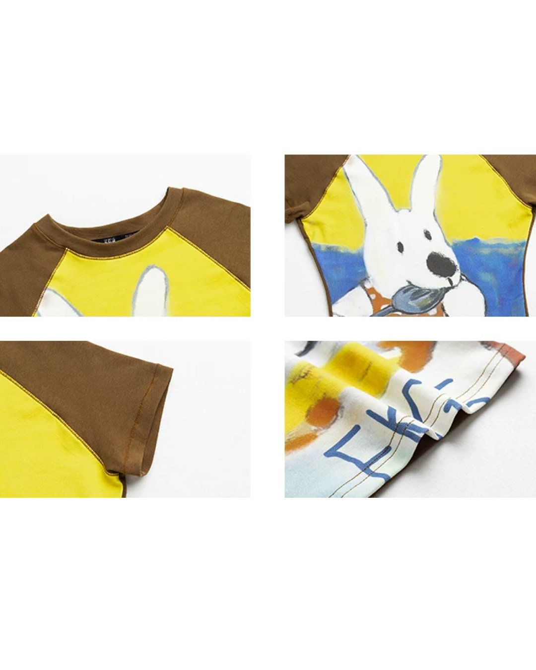 ラビットデザインTシャツ MK0004
