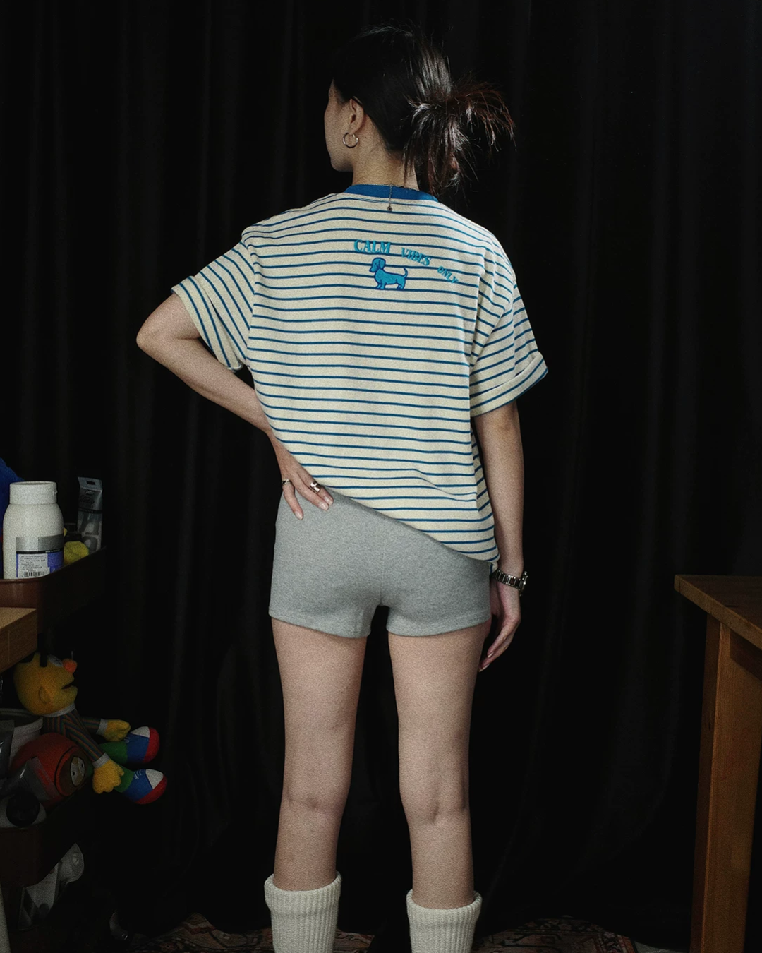 Horizontal Stripes Dog T-shirt TE0008