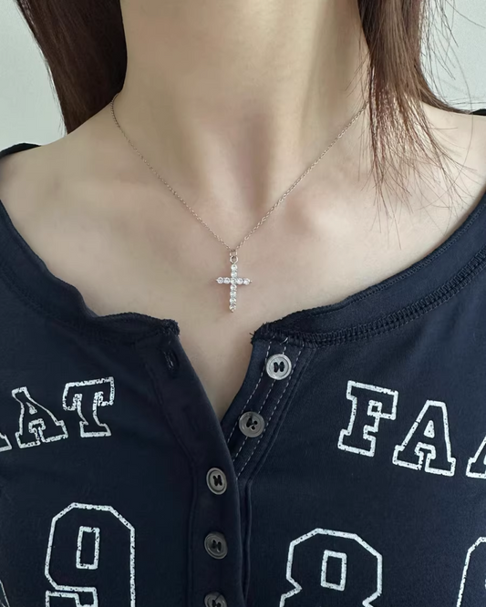 Mini Cross Necklace AC0003