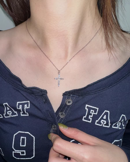 Mini Cross Necklace AC0003