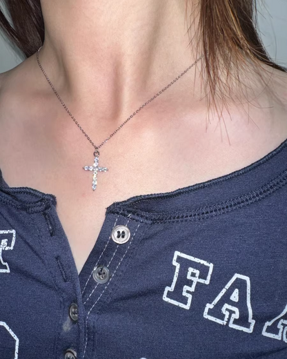 Mini Cross Necklace AC0003