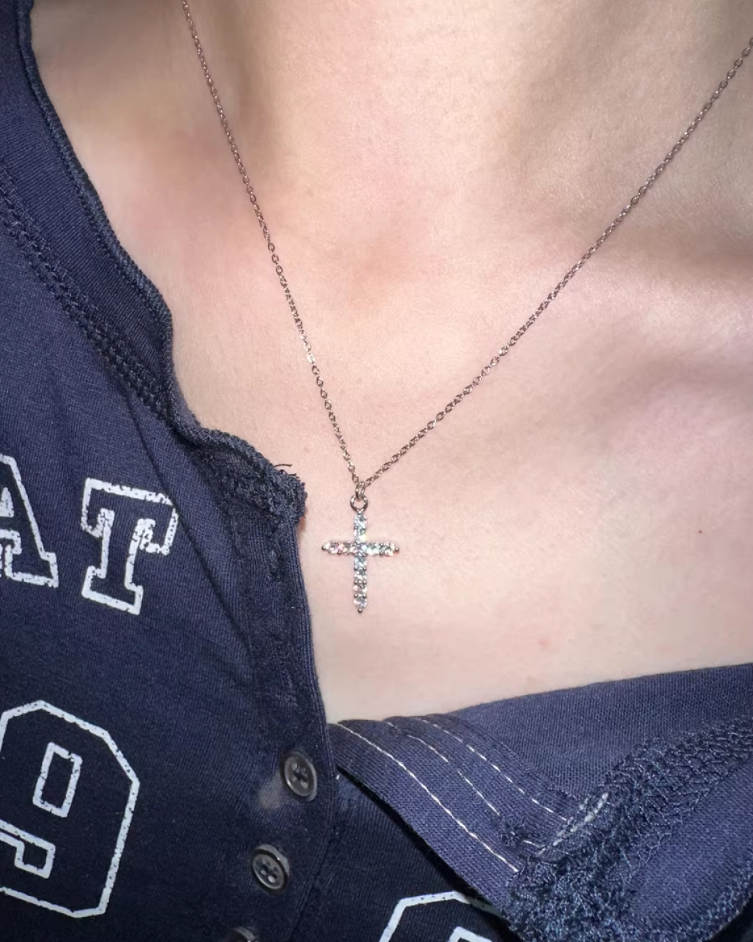 Mini Cross Necklace AC0003