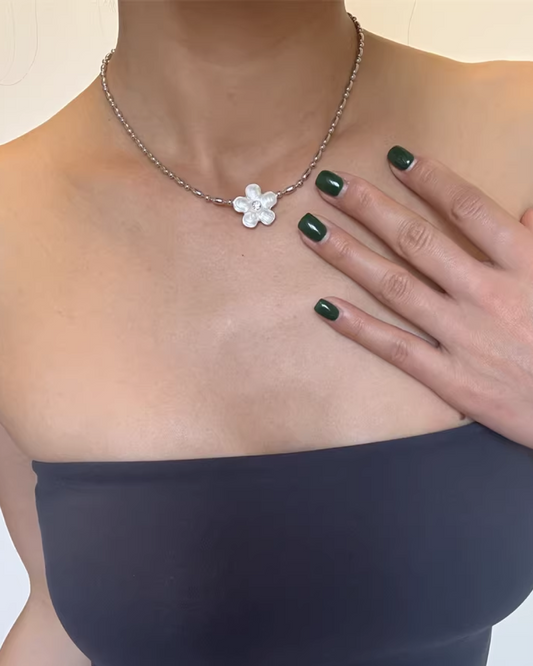 Flower Charm Necklace AC0013
