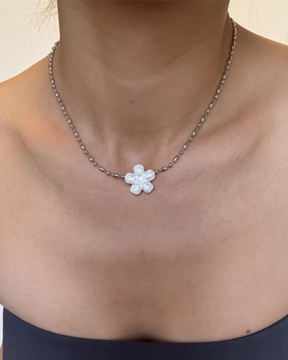 Flower Charm Necklace AC0013
