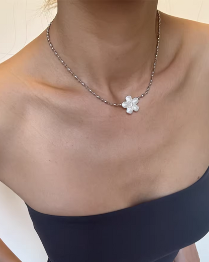 Flower Charm Necklace AC0013