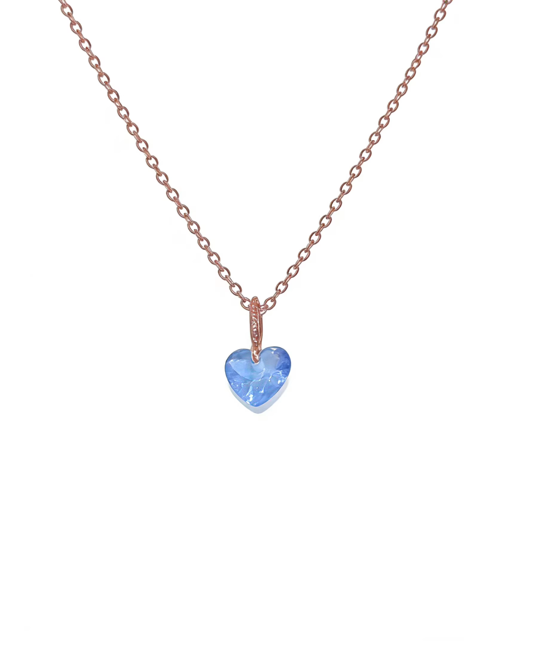 Mini Heart Charm Necklace AC0015
