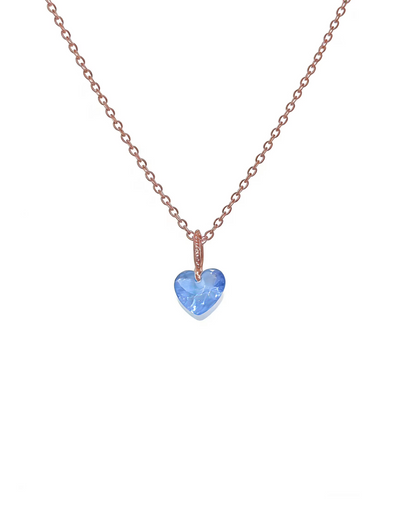 Mini Heart Charm Necklace AC0015