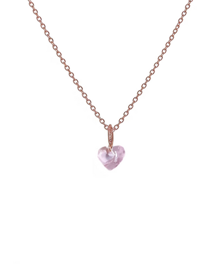 Mini Heart Charm Necklace AC0015