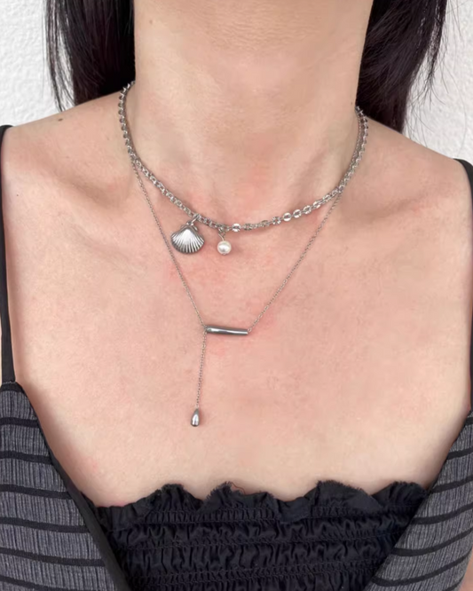 Sea Motif Charm Necklace AC0026