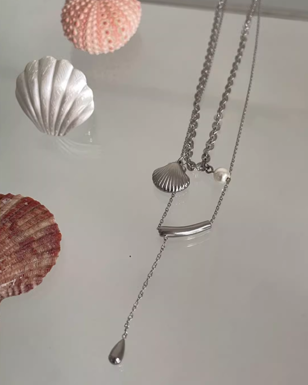 Sea Motif Charm Necklace AC0026