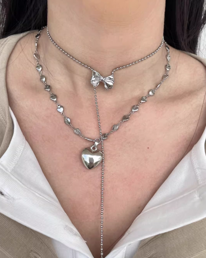 Silver Charm Necklace AC0035