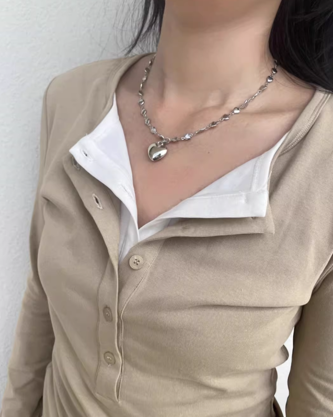 Silver Charm Necklace AC0035