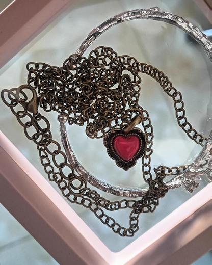 Vintage Heart Necklace AC0037