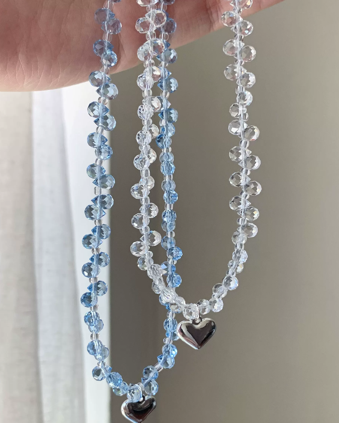 Silver Mini Heart Necklace AC0052