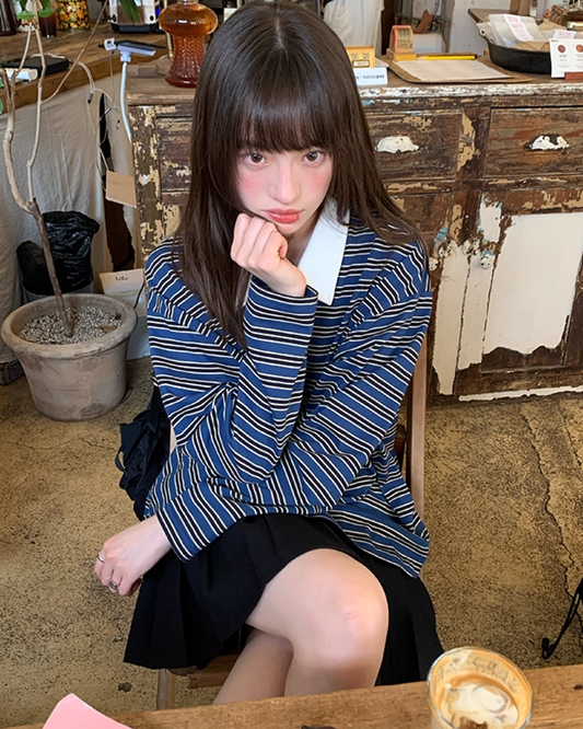 Border Pattern Polo Shirts　B0002