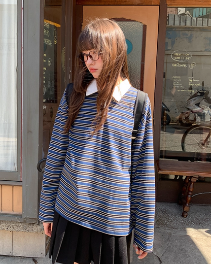 Border Pattern Polo Shirts　B0002