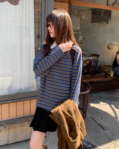 Border Pattern Polo Shirts　B0002