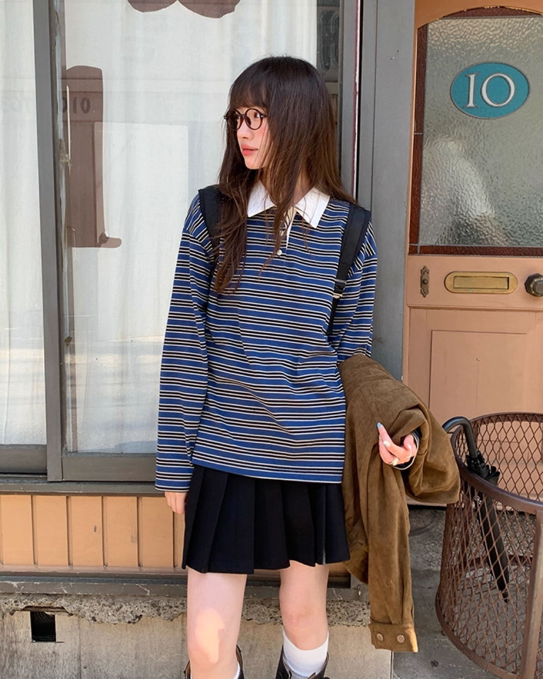 Border Pattern Polo Shirts　B0002