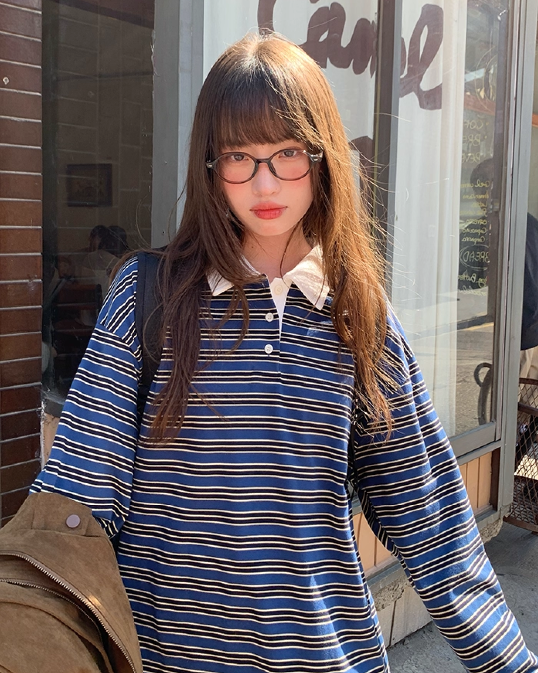 Border Pattern Polo Shirts　B0002