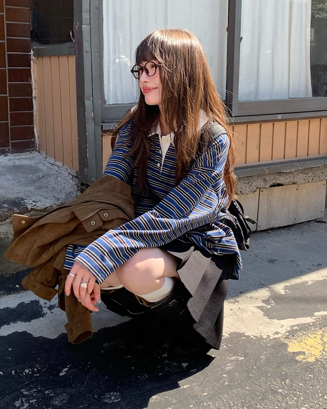 Border Pattern Polo Shirts　B0002