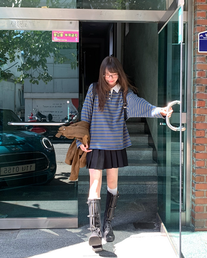 Border Pattern Polo Shirts　B0002