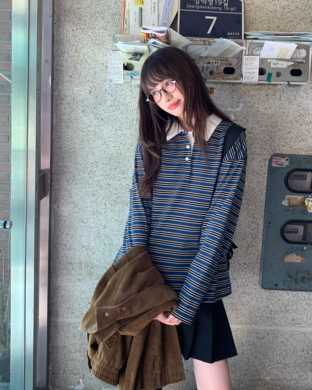 Border Pattern Polo Shirts　B0002