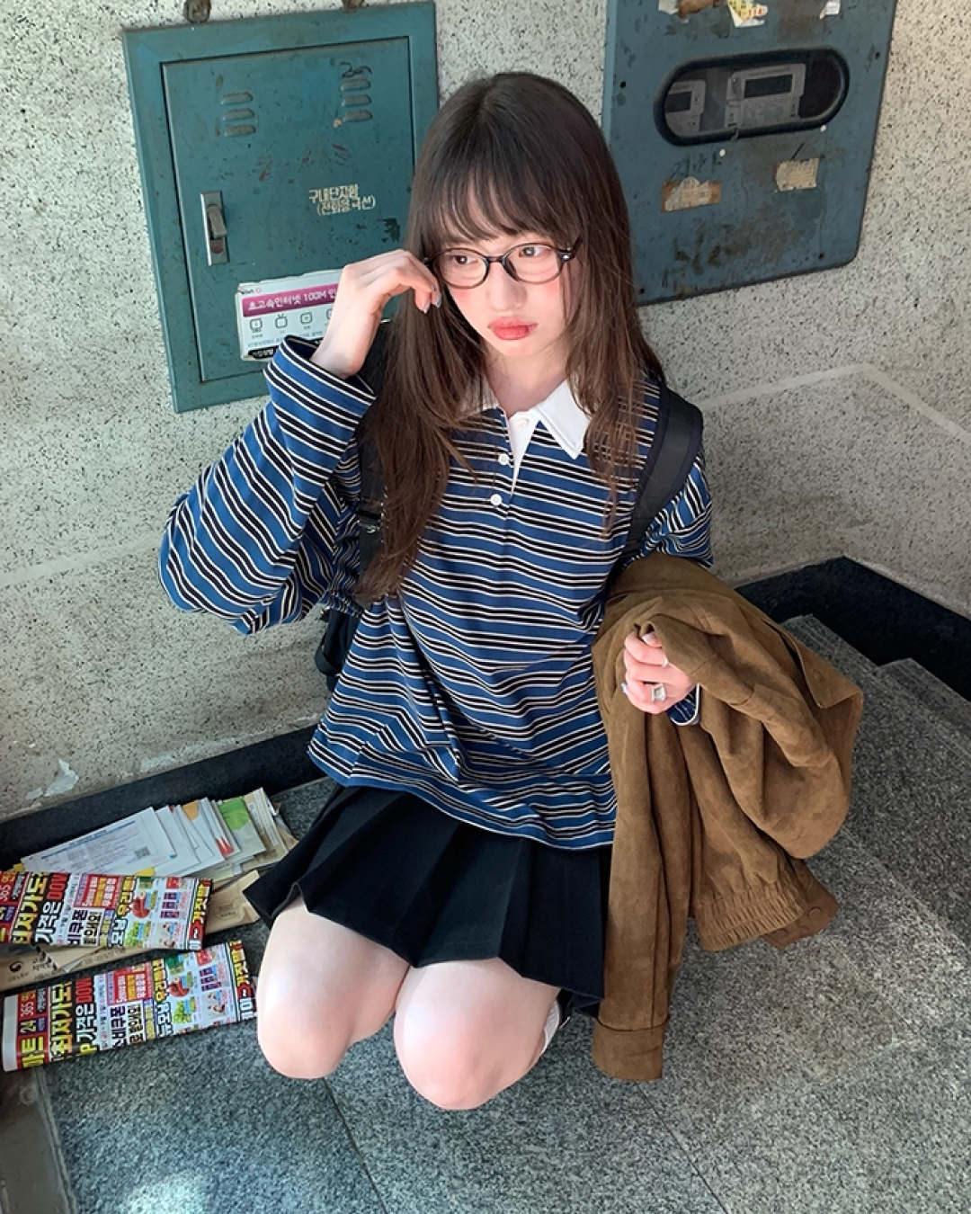 Border Pattern Polo Shirts　B0002