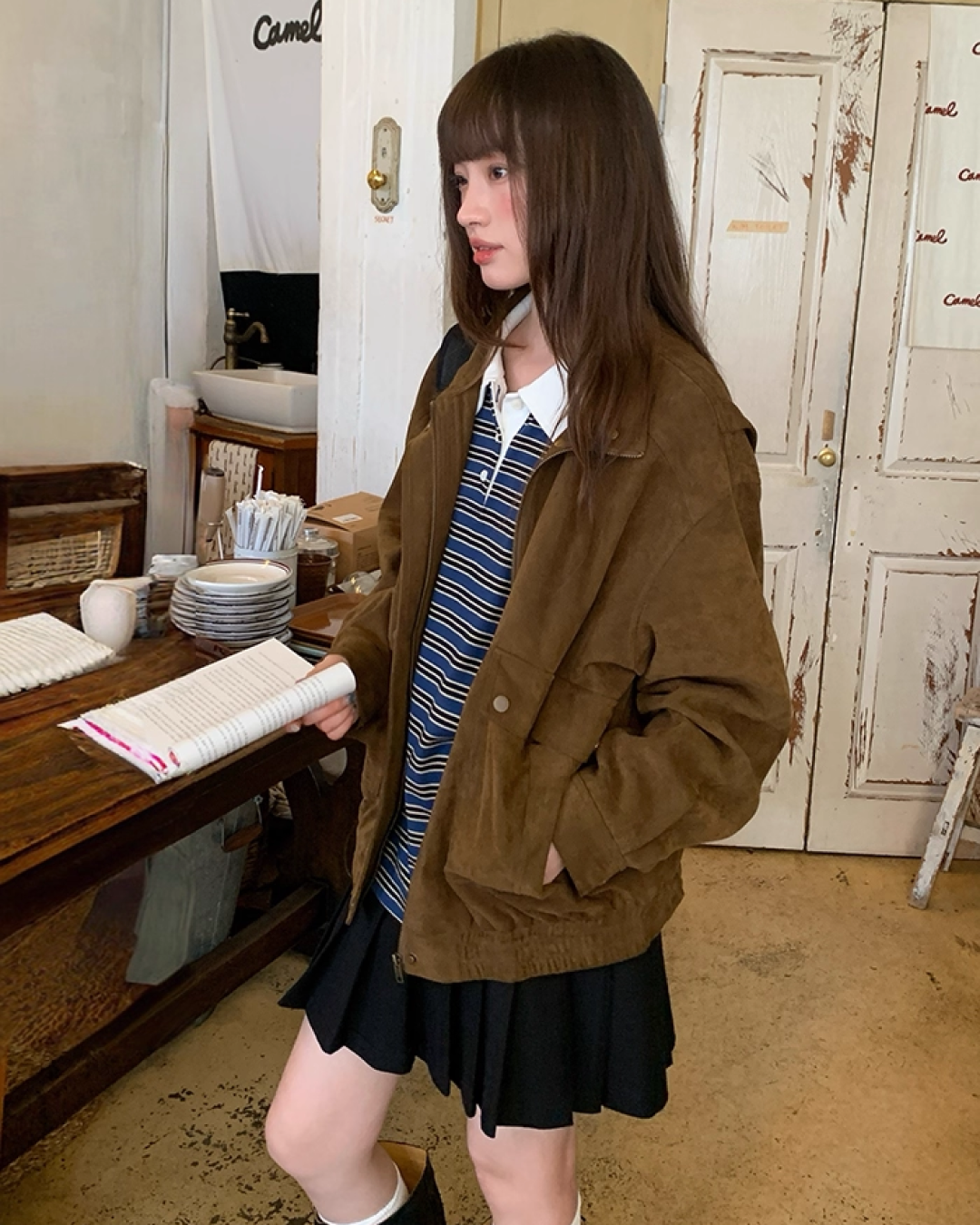 Border Pattern Polo Shirts　B0002