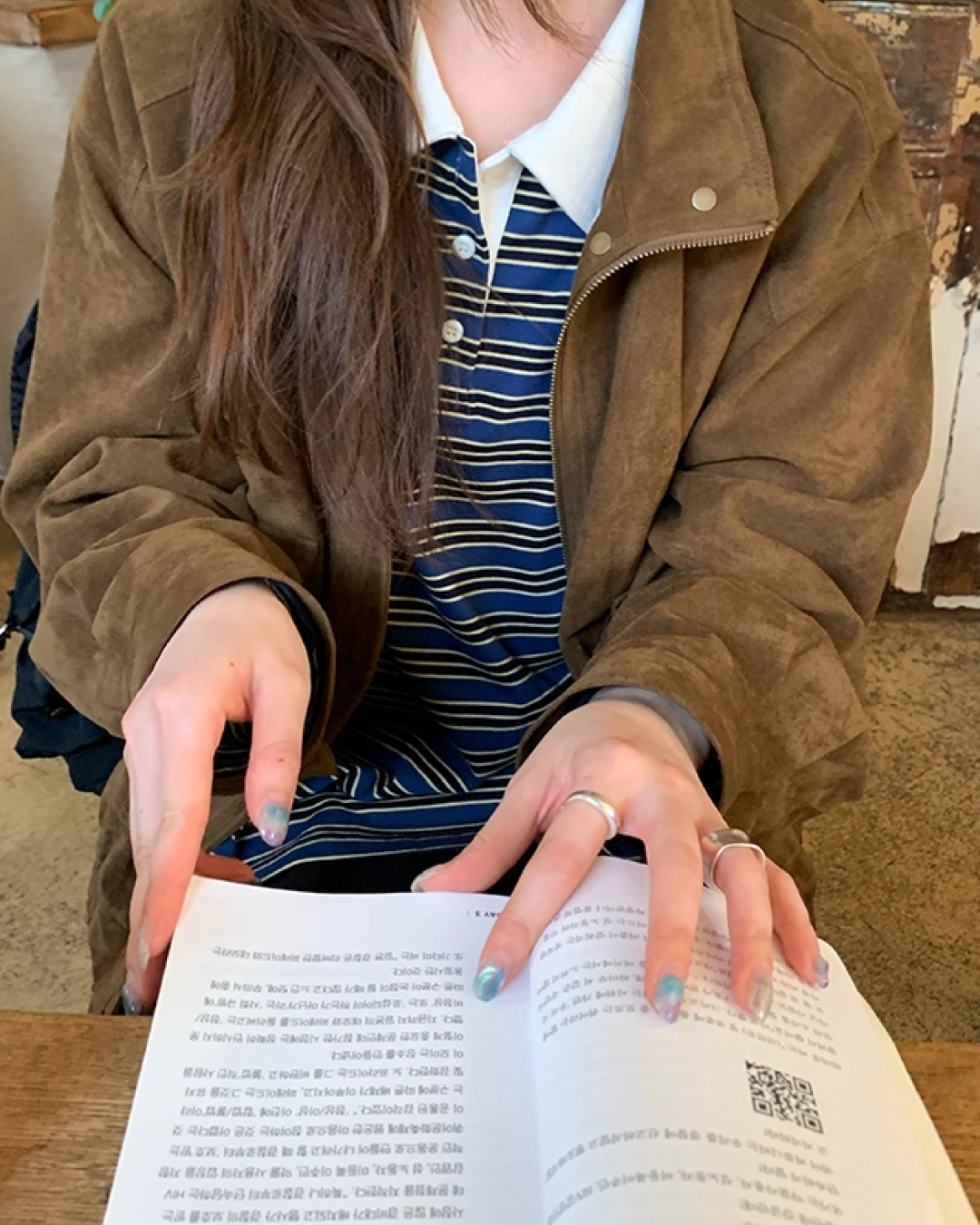 Border Pattern Polo Shirts　B0002