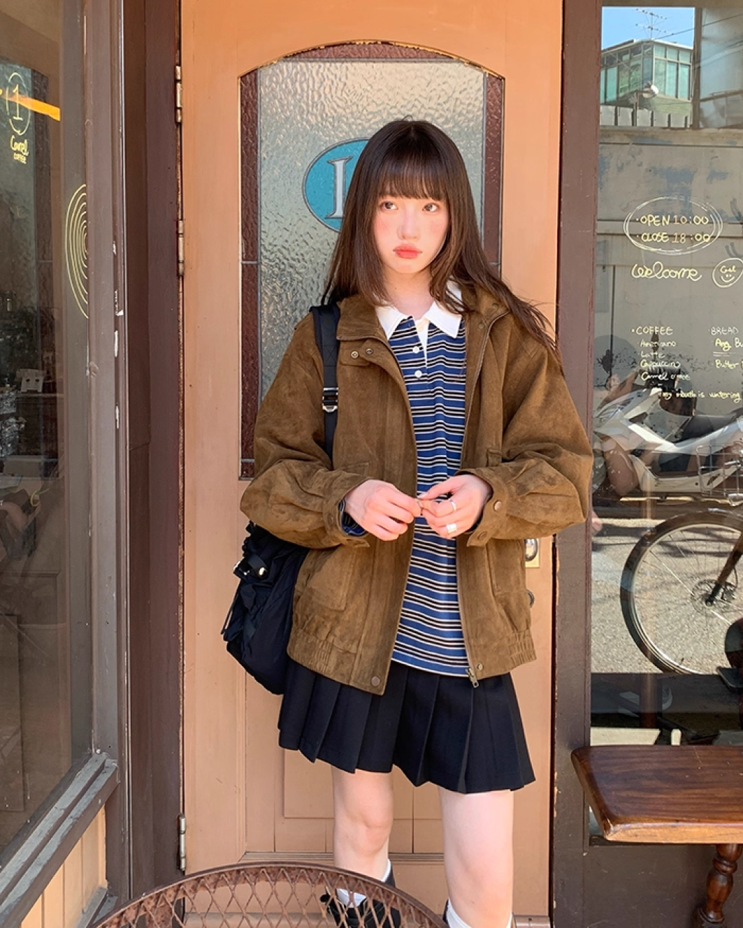 Border Pattern Polo Shirts　B0002