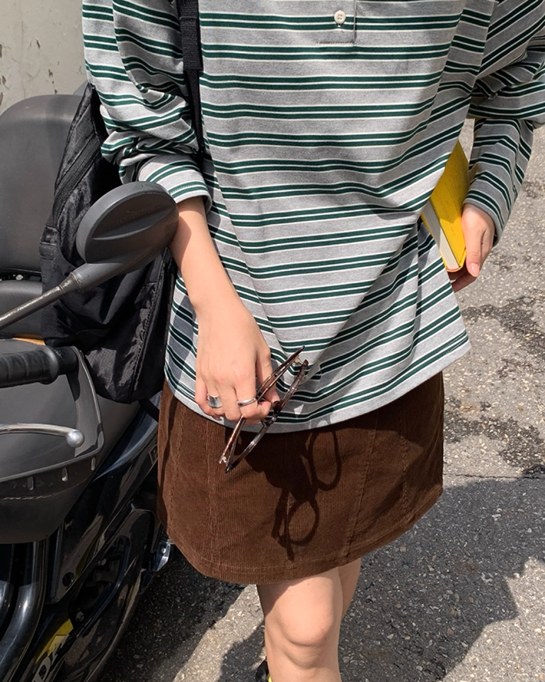 Border Pattern Polo Shirts　B0002