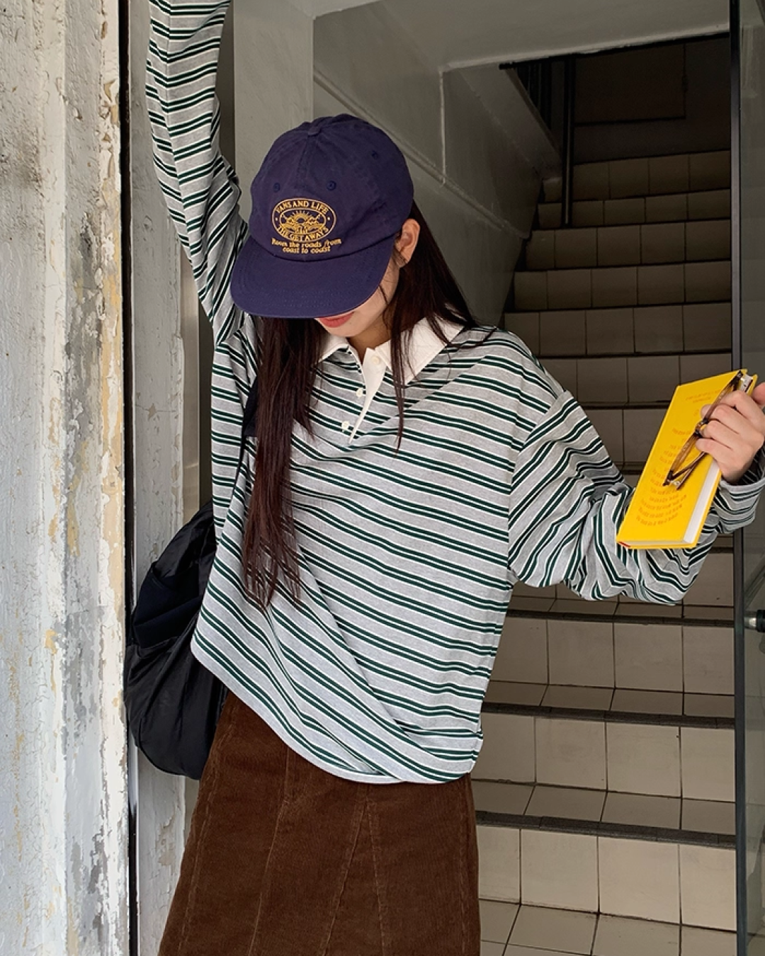 Border Pattern Polo Shirts　B0002