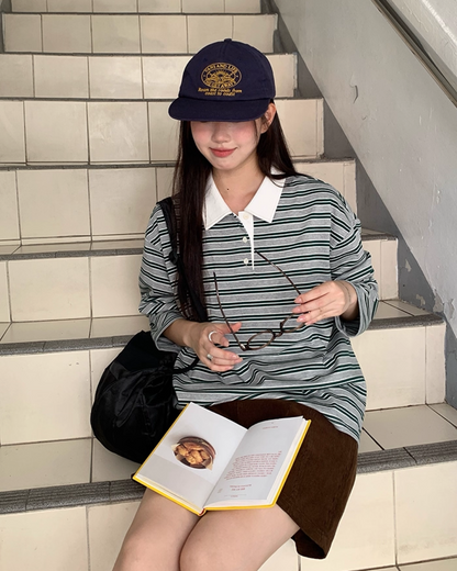 Border Pattern Polo Shirts　B0002