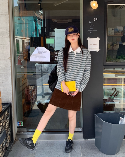 Border Pattern Polo Shirts　B0002