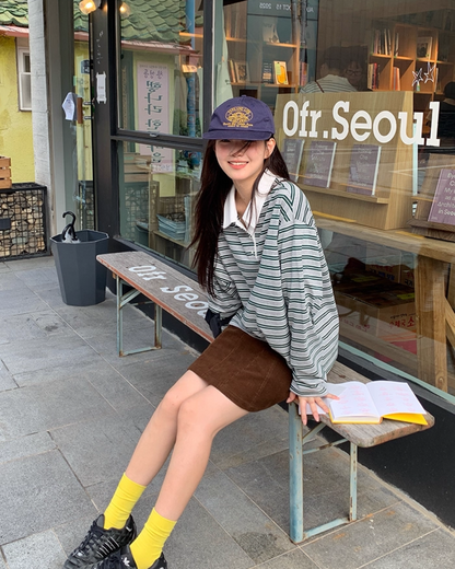 Border Pattern Polo Shirts　B0002