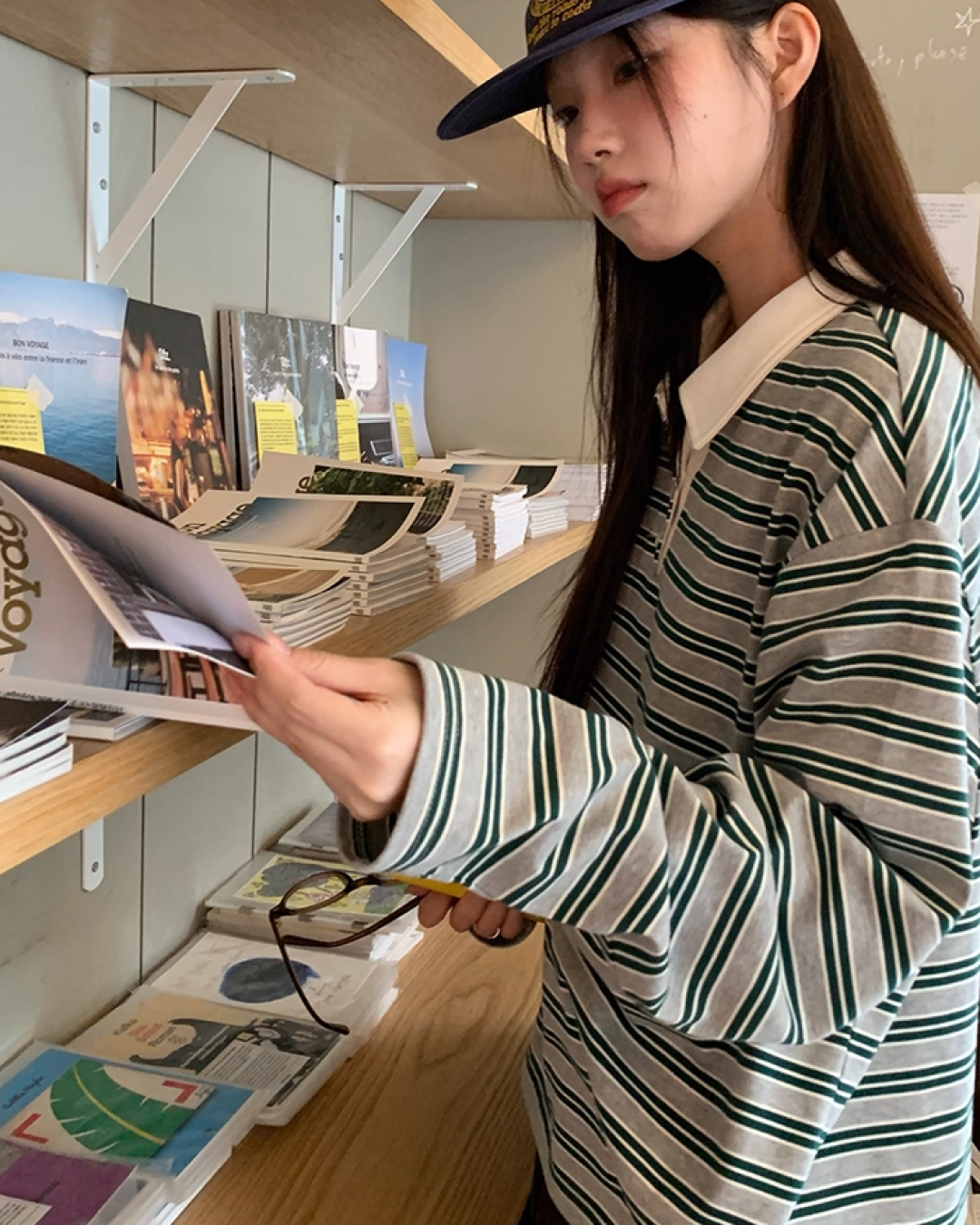 Border Pattern Polo Shirts　B0002