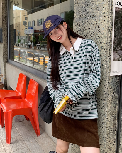 Border Pattern Polo Shirts　B0002