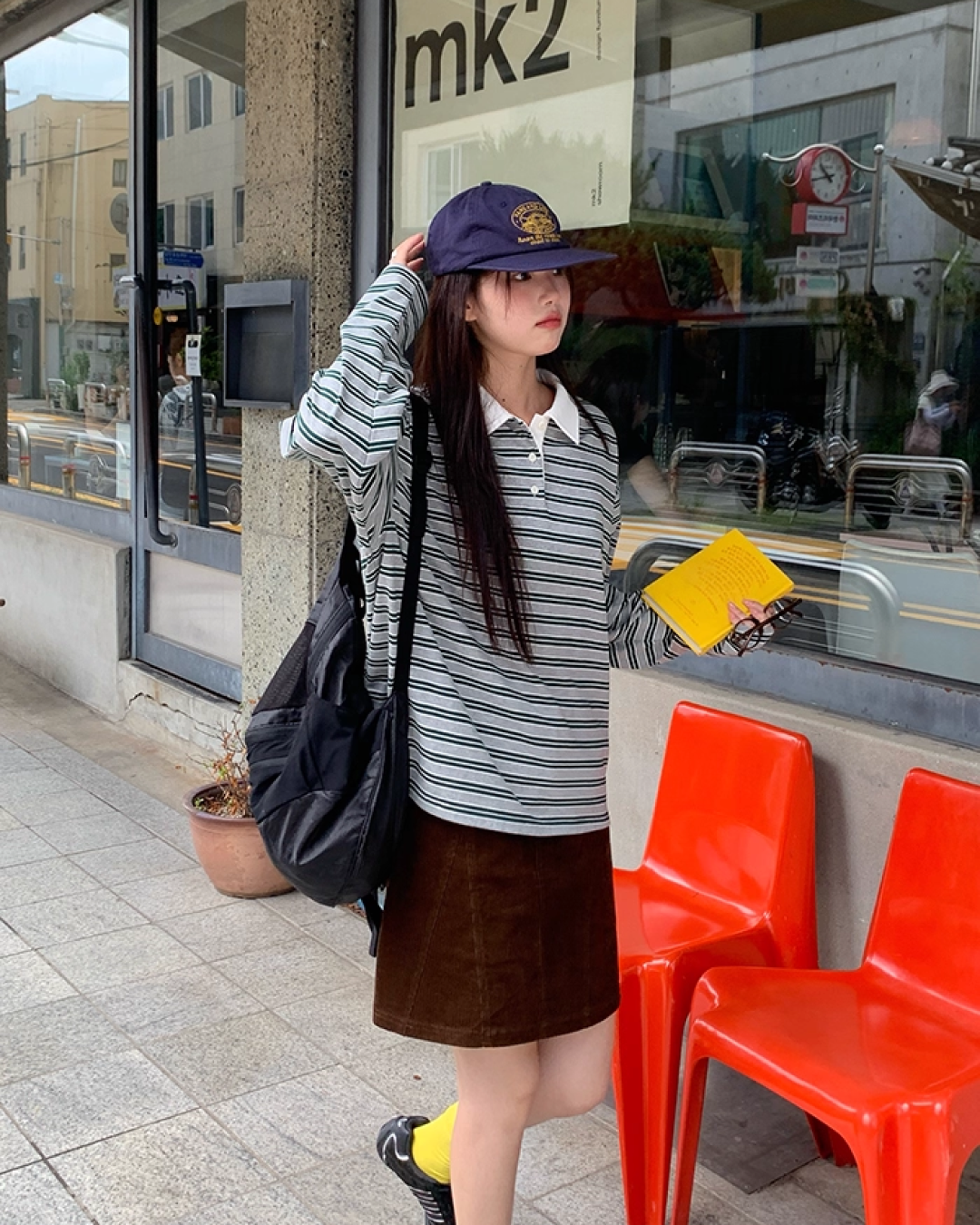 Border Pattern Polo Shirts　B0002