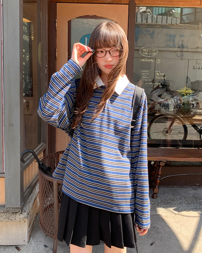 Border Pattern Polo Shirts　B0002