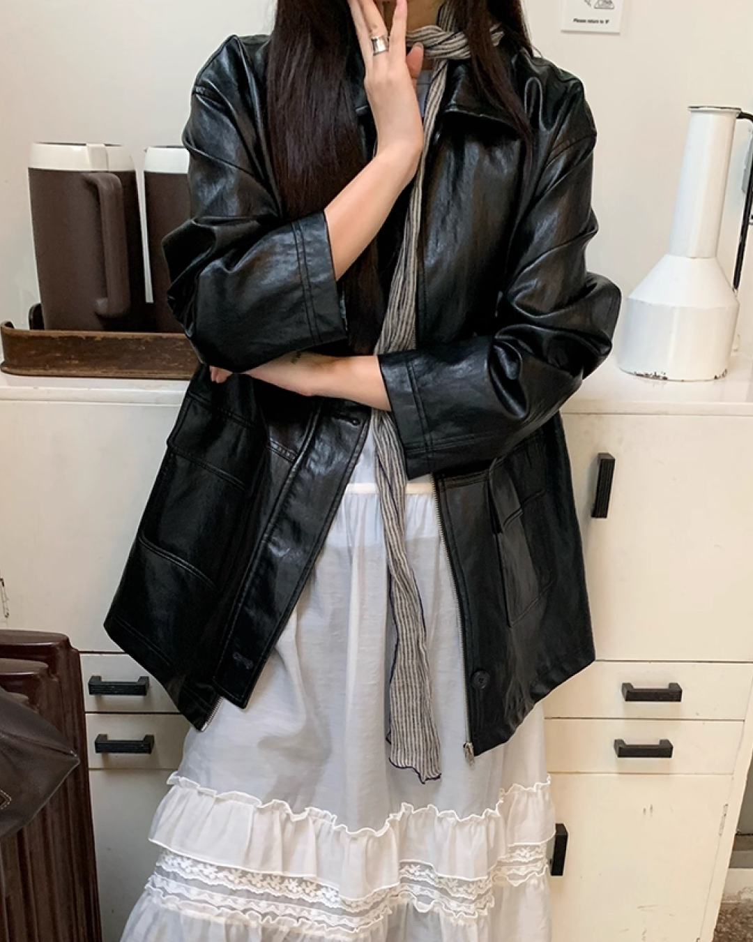 Vintage Long Jacket　B0004