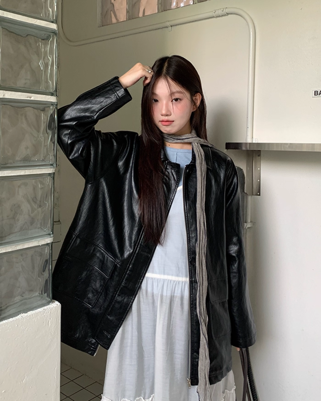 Vintage Long Jacket　B0004