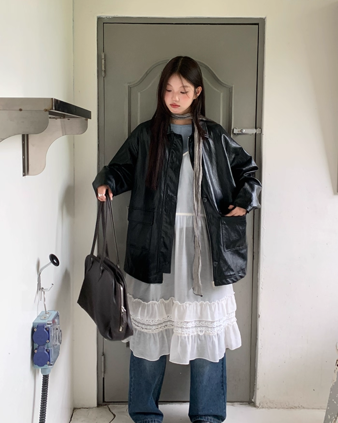 Vintage Long Jacket　B0004