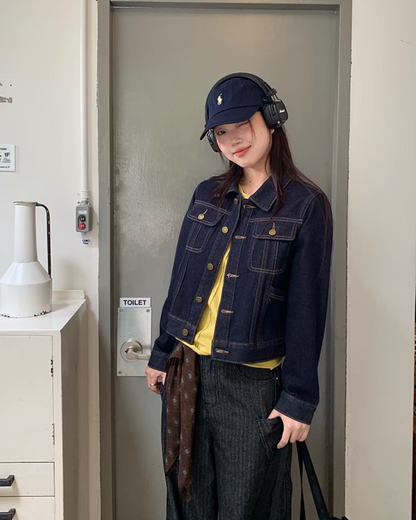 Short Denim Jacket B0007