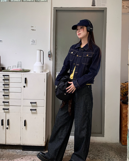 Short Denim Jacket B0007